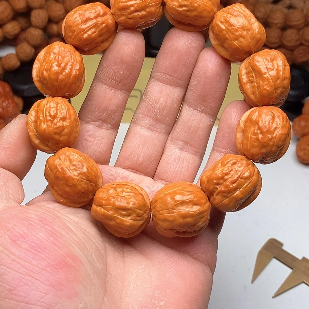 木质类文玩核桃2.3金蝉