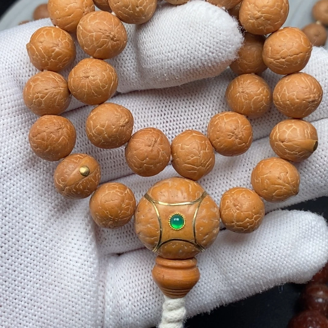 凤眼菩提手串飞碟11.5mm高配麒麟眼双面工
