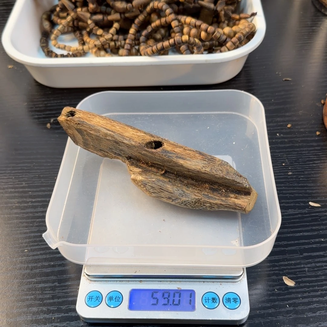线香奇楠虫漏59克张勺子