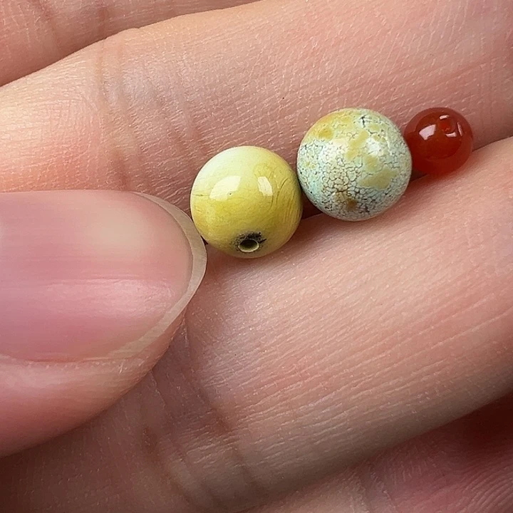 南红玛瑙未镶嵌配饰卡7.2