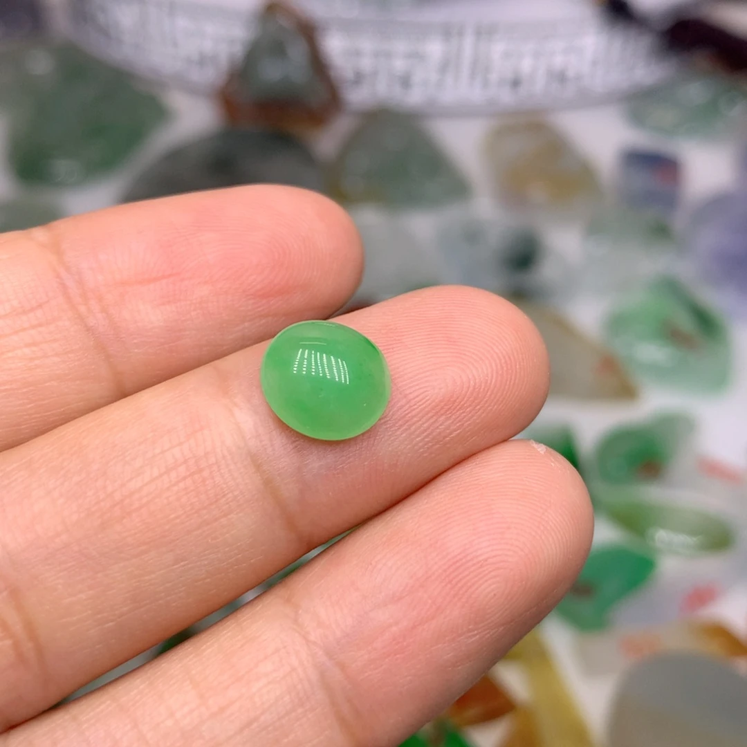 定制翡翠未镶嵌天然翡翠定制