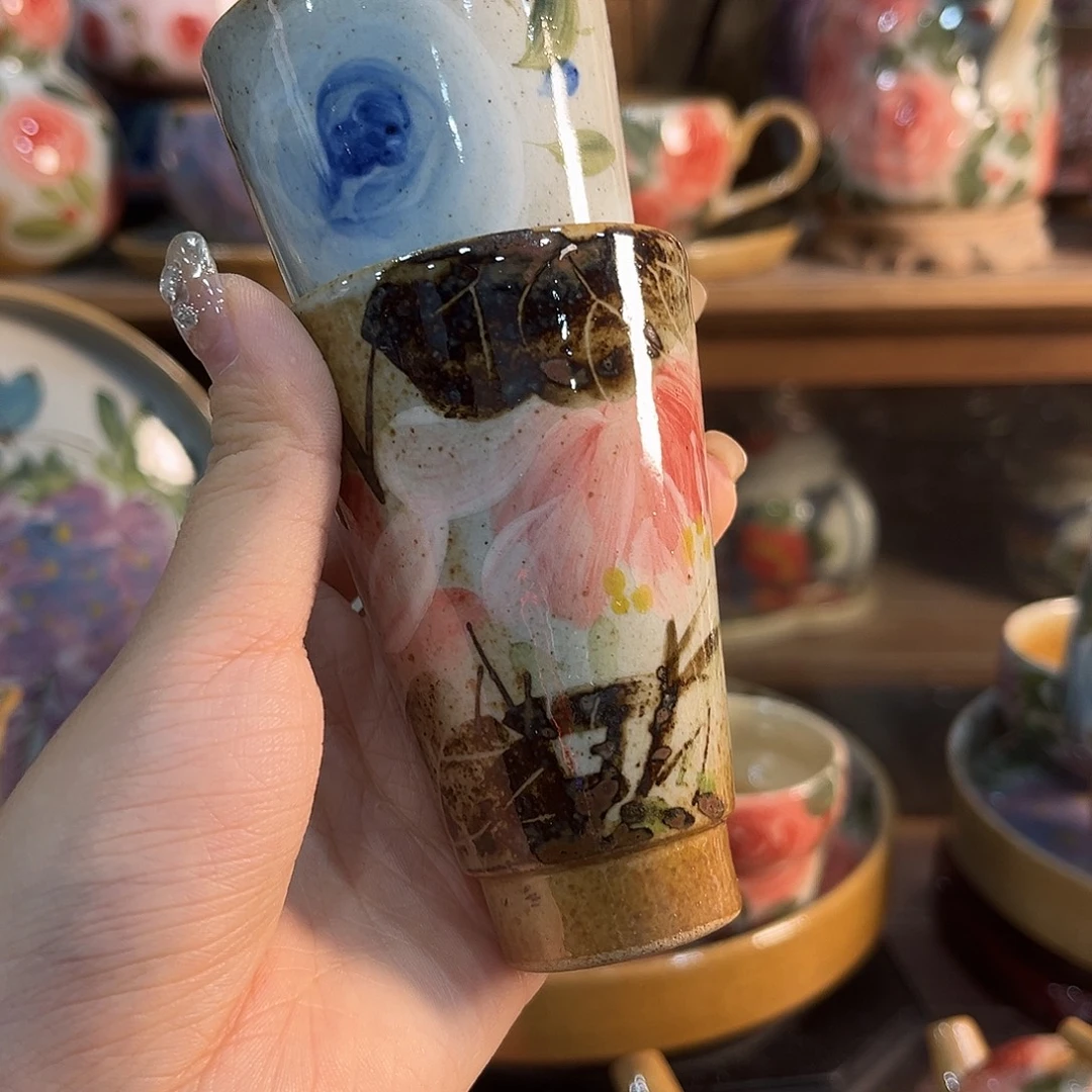 娟***景德镇手工手绘高温釉下彩