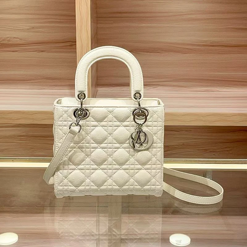 斜挎包纹戴妃包经典百搭手拎包肩包气质压花