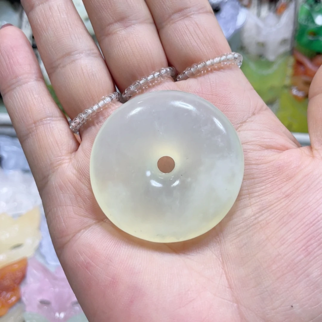 【闪购商品】岫玉未镶嵌颈饰42吊坠