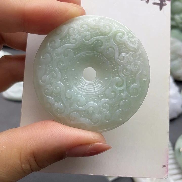 翡翠未镶嵌颈饰天然翡翠
