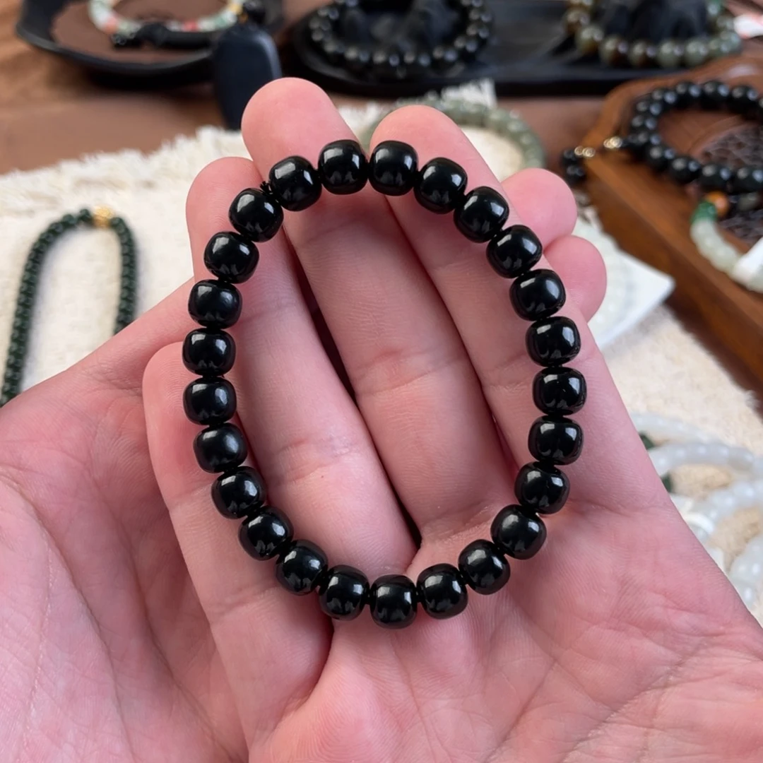 未镶嵌手串和田玉