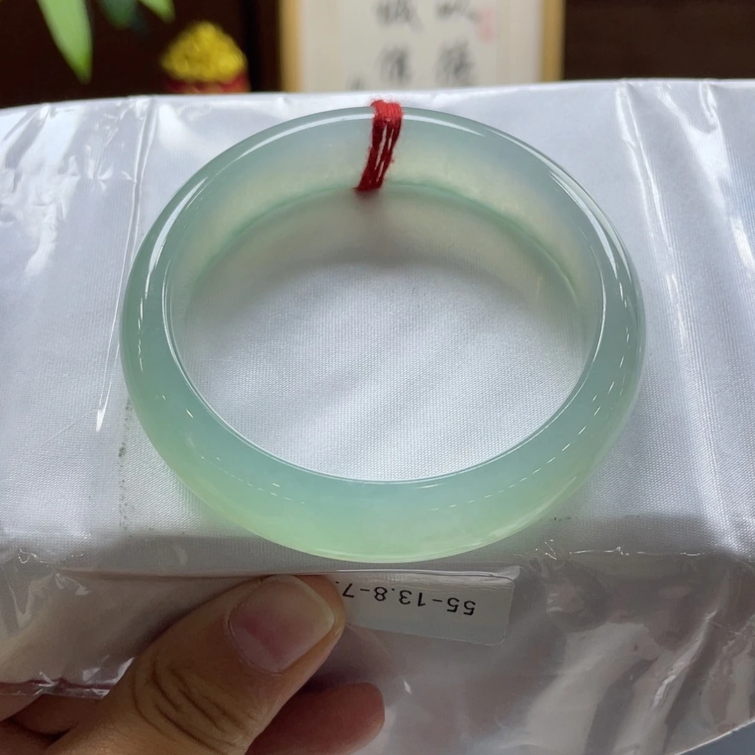 翡翠未镶嵌手镯51 号链接