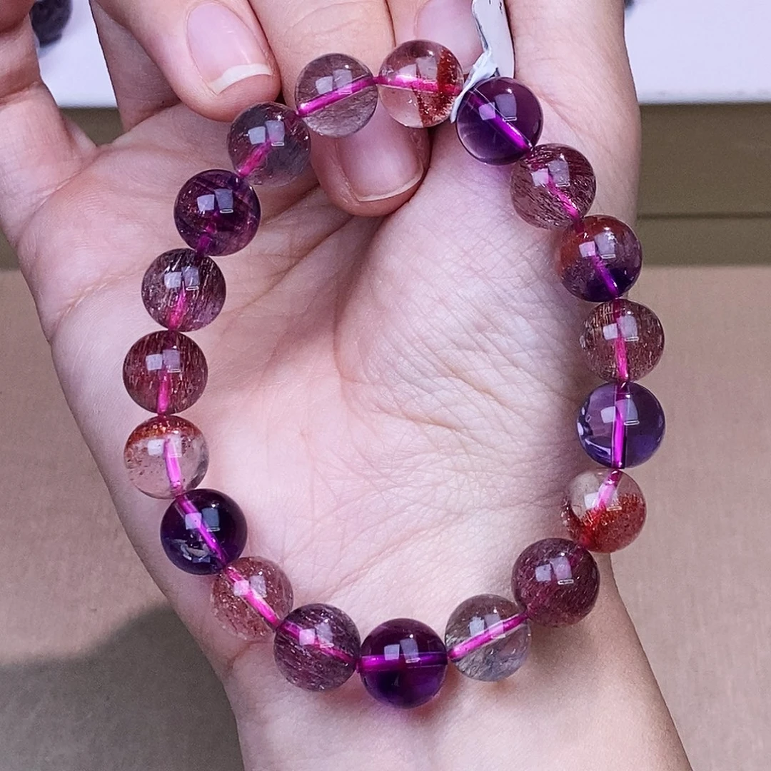 未镶嵌手链水晶仙女超七10mm