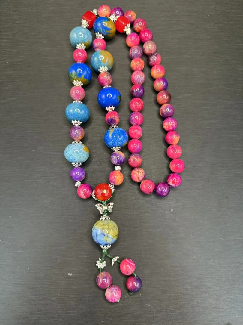 夏老师【珍藏精品】海骨紫项链G9