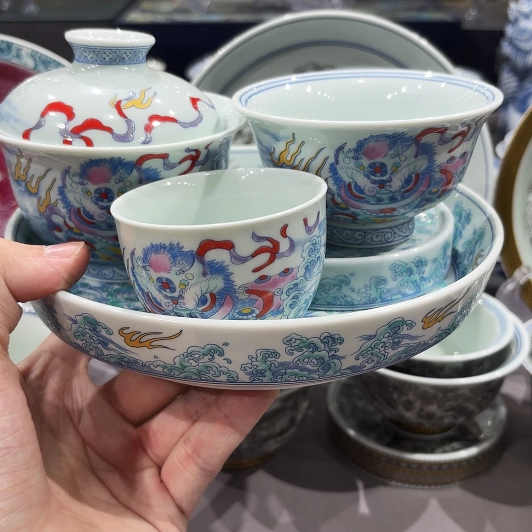 瓷片景德镇陶瓷手工茶具