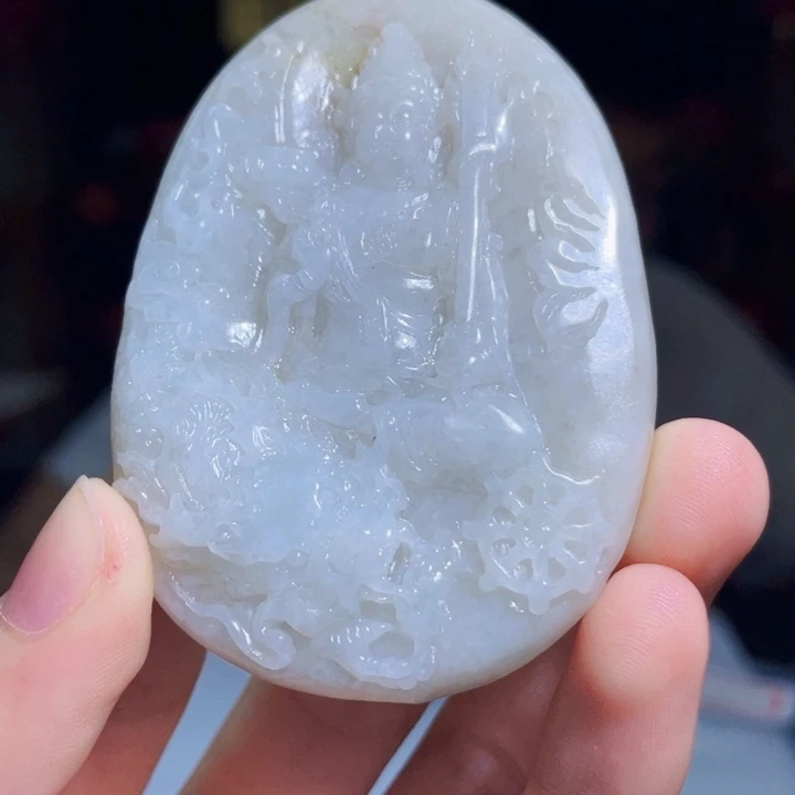 翡翠未镶嵌吊坠(不含链)S36