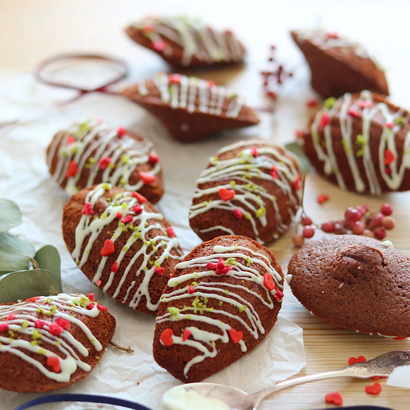 【元气面包少女福利专属】cotta不沾6连玛德琳贝壳蛋糕面包烤盘模具