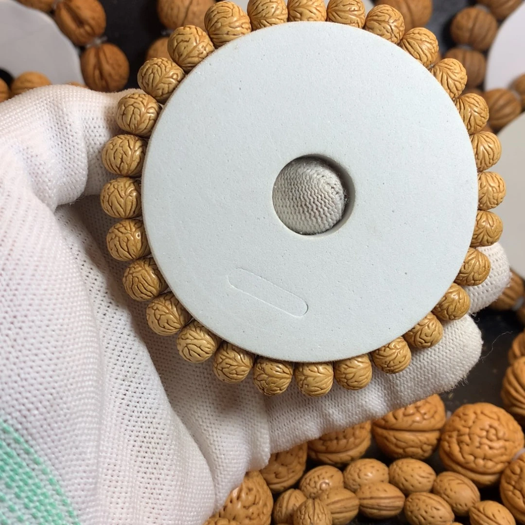 手串桃核0.9尺梅花金豆