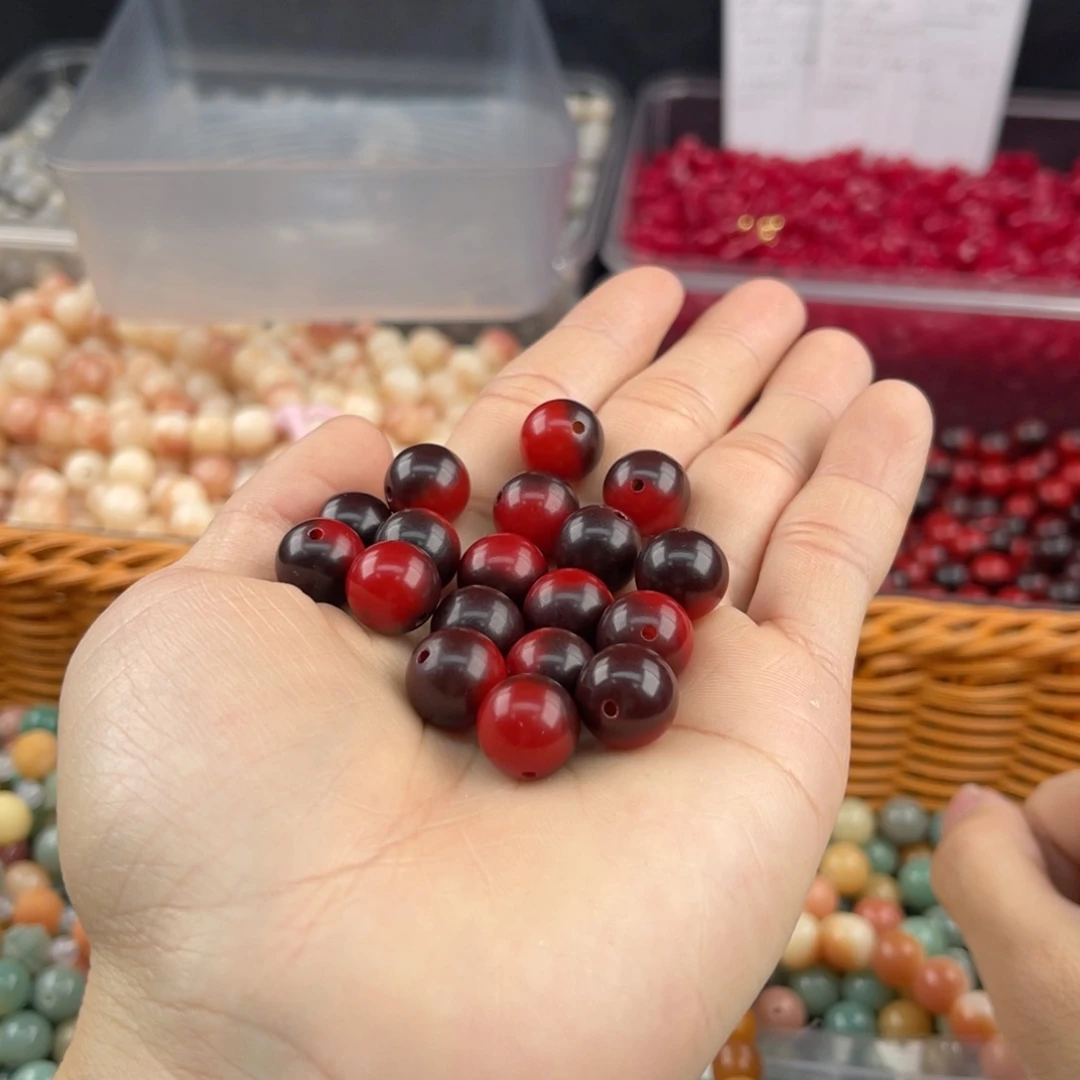 白玉菩提吊坠q 12/50+30/红