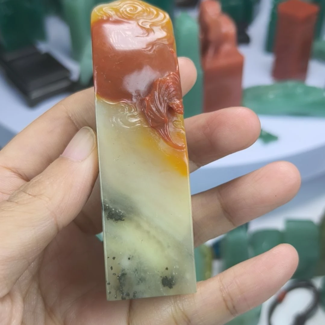 印石昌化石杜陵石印章