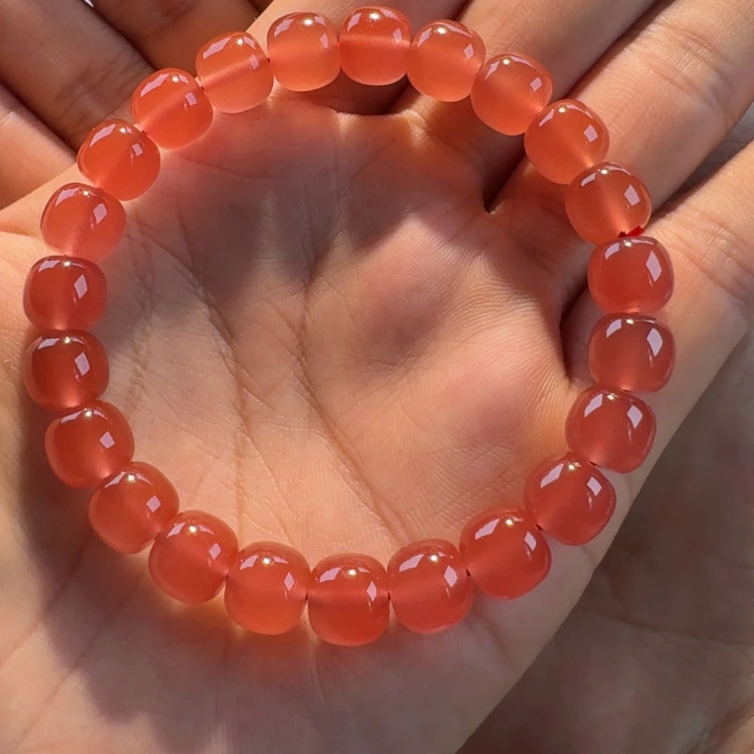 南红玛瑙老型单圈9+未镶嵌