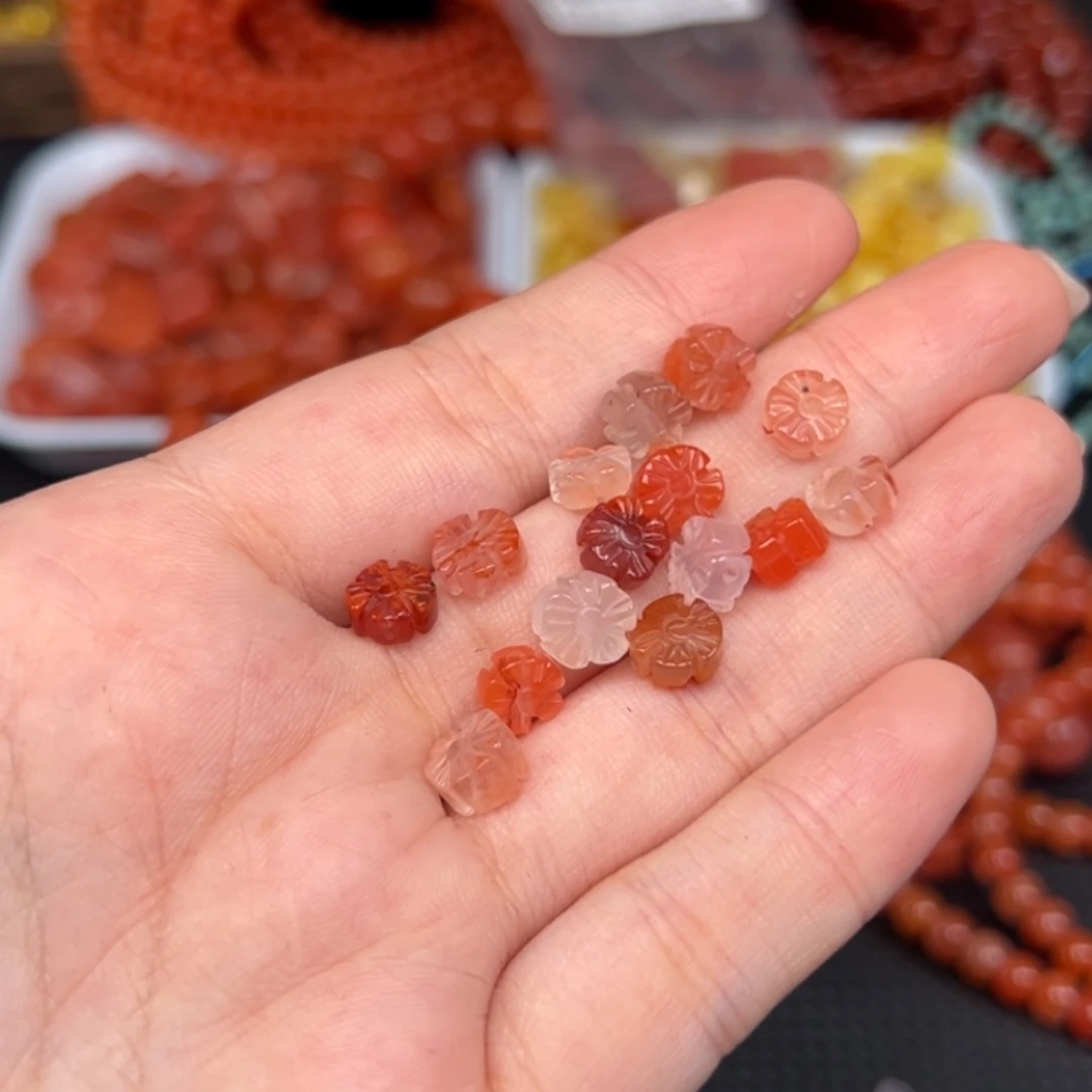 南红玛瑙未镶嵌吊坠(不含链)