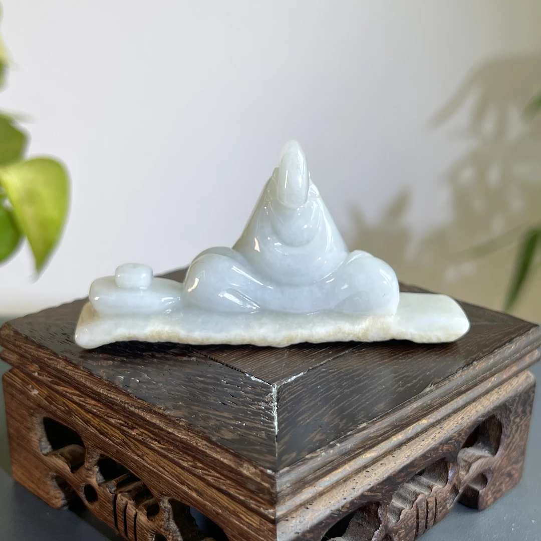 JGB02-07  天然缅甸A货翡翠  翡翠摆件