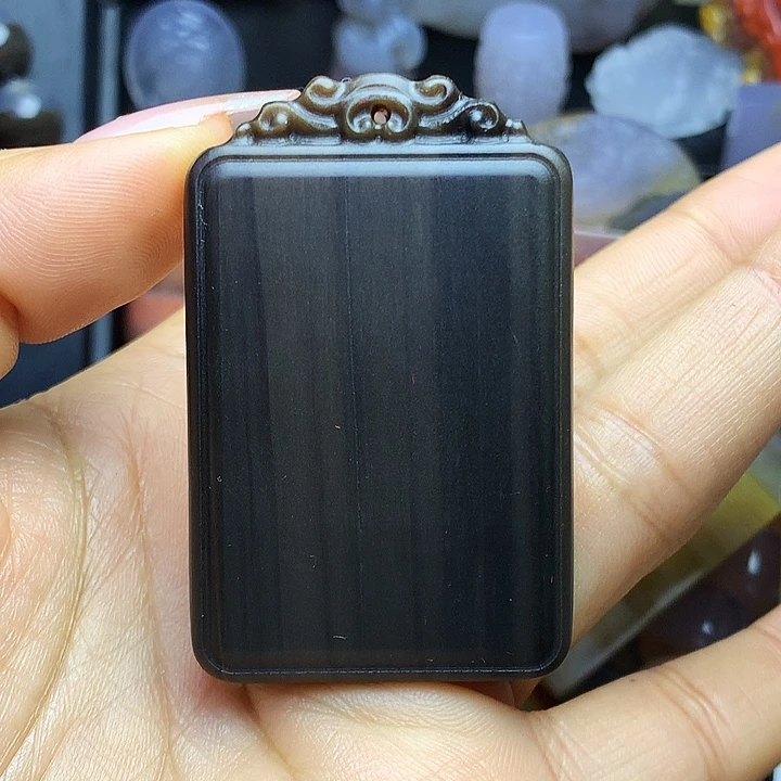 硅化玉未镶嵌吊坠(不含链)