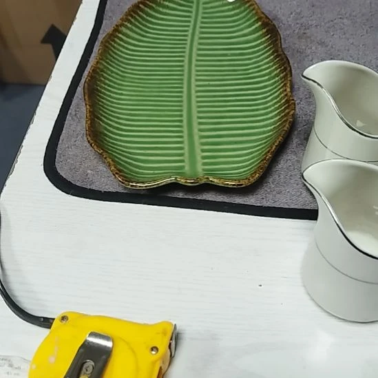 清***忍陶磁州窑五厂帝王绿盘