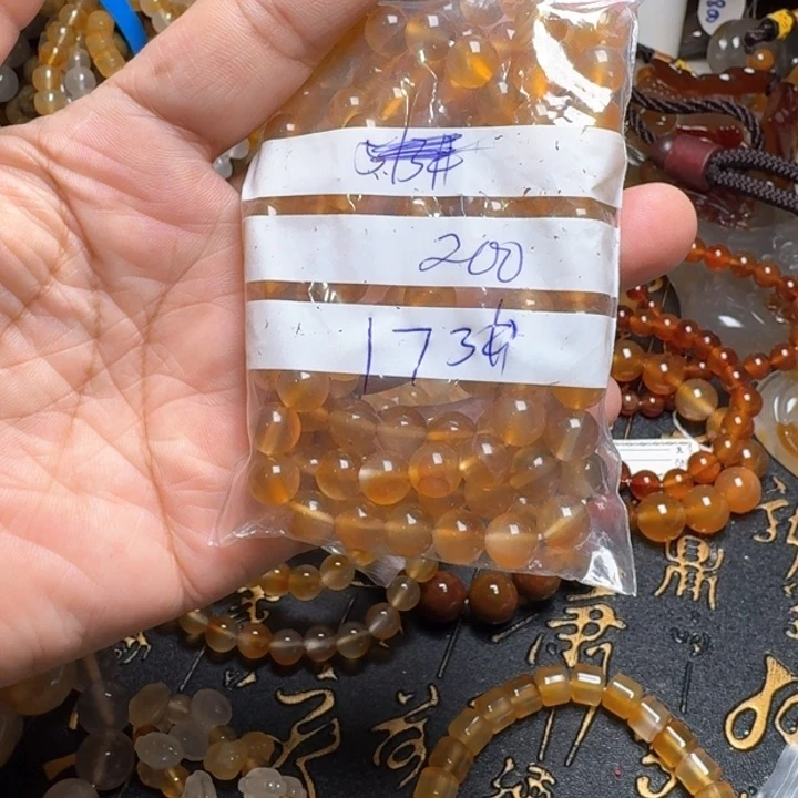 玛瑙/玉髓颈饰未镶嵌眯**?173