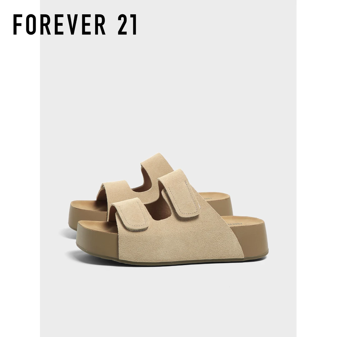 魔术贴勃肯拖鞋女2025新款夏季软厚底增高轻便百搭沙滩博肯鞋