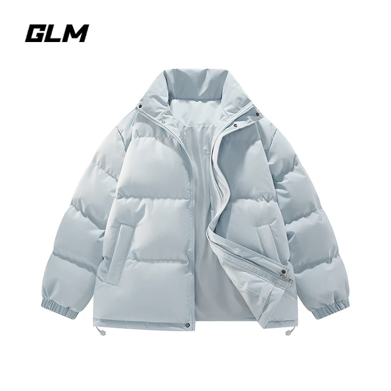 GLM2025秋冬季新款简约时尚休闲棉衣男户外运动保暖棉服情侣外套