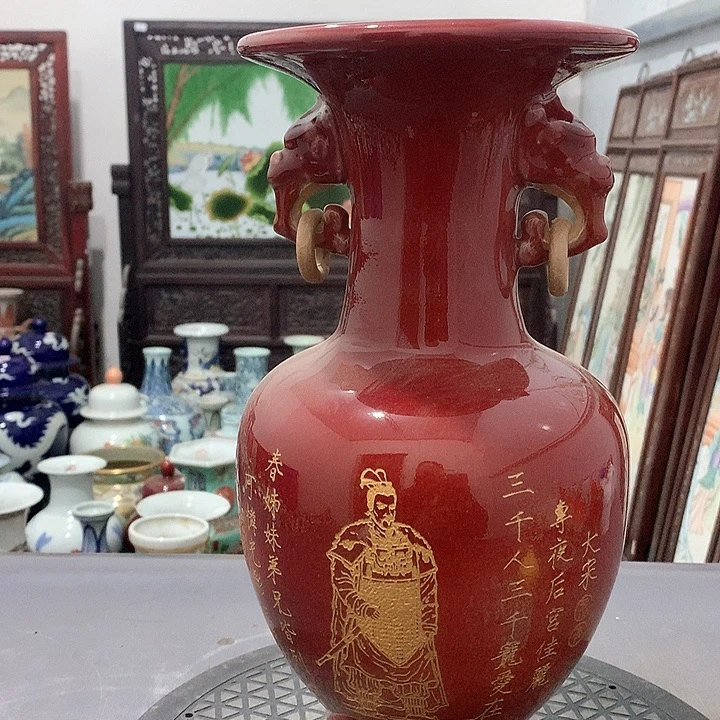 摆件陶博古架陶瓷摆件