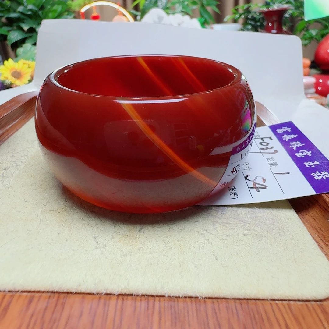 快***？玛瑙/玉髓未镶嵌手镯