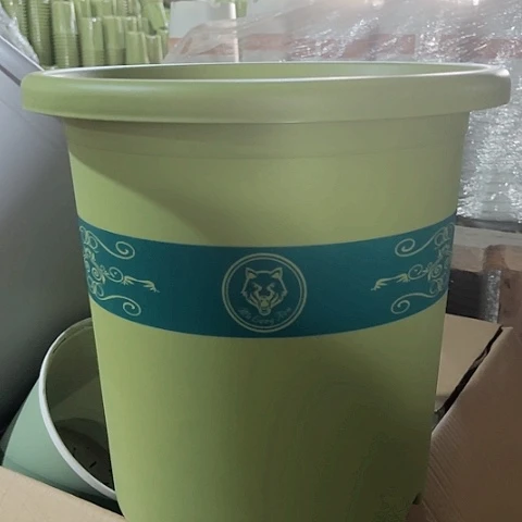 树脂印花四季7号7个绿无托