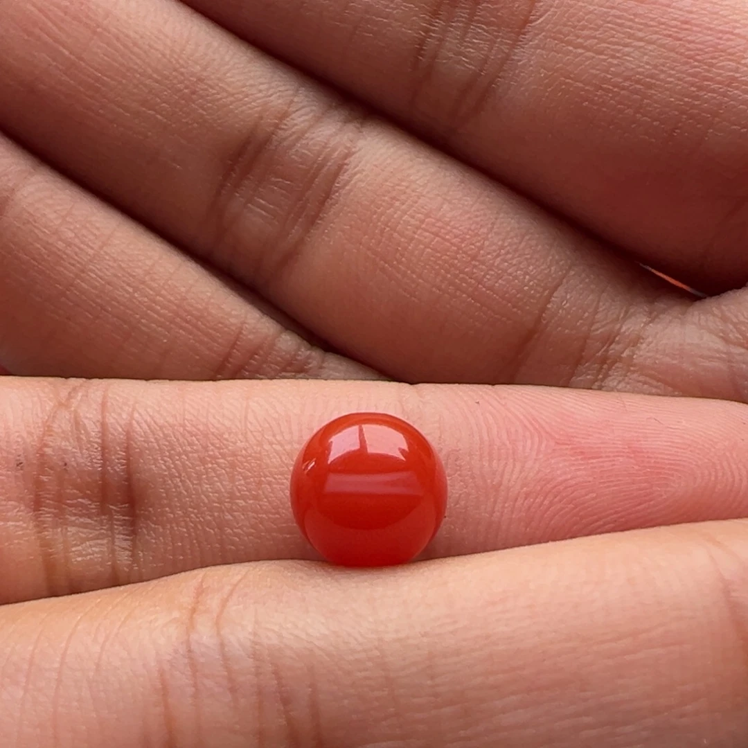 s***o南红玛瑙未镶嵌圆珠8.4