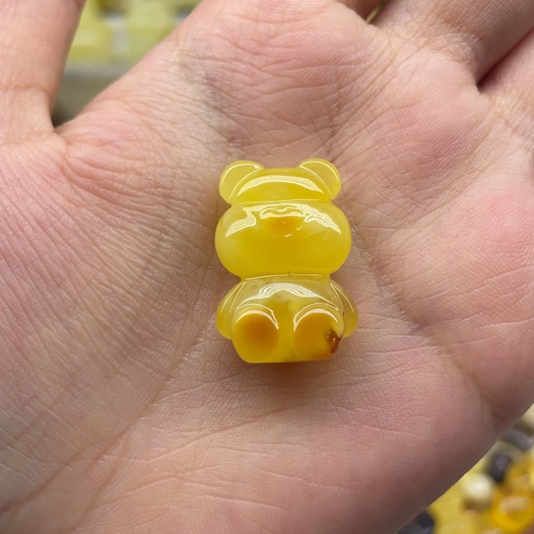 琥珀未镶嵌裸石天然琥珀蜜蜡