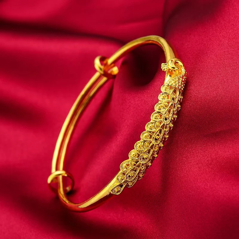 【鑫泰福缘】DIY孔雀手镯