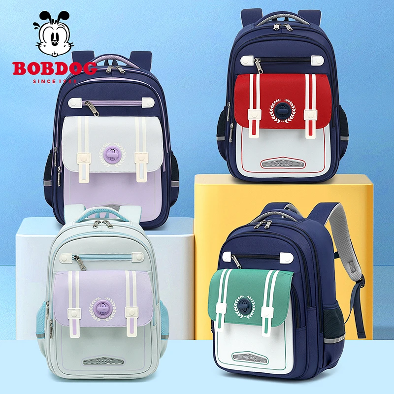 巴布豆云朵书包轻盈版小学生1-4-6年级减负背包大容量防下坠一年