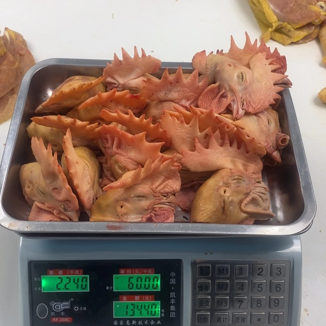 60天中国大陆包装鸡头