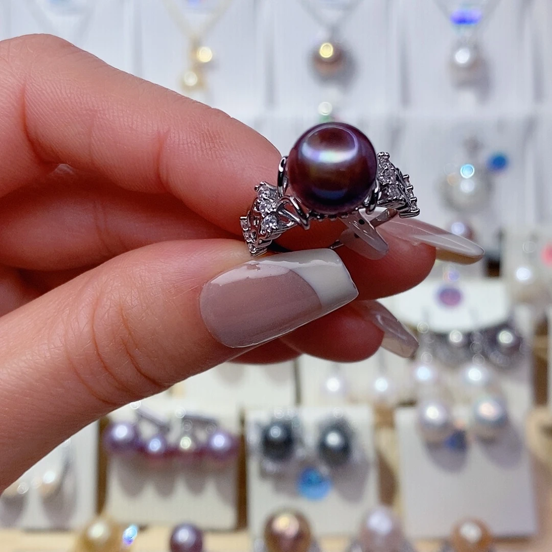 淡水珍珠未镶嵌戒指