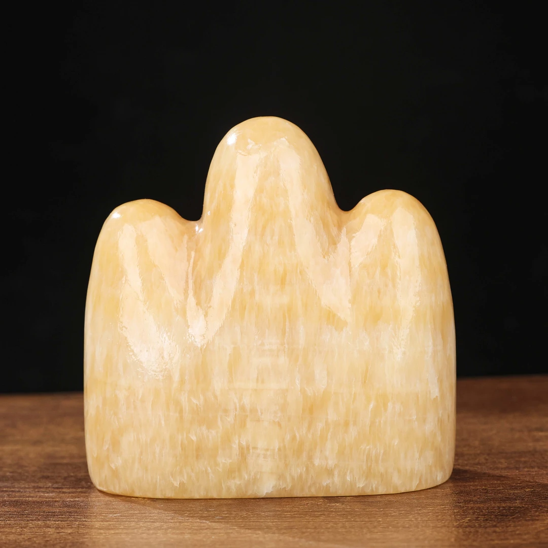 【诗语】黄玉泰山摆件多样性发一  T4-561