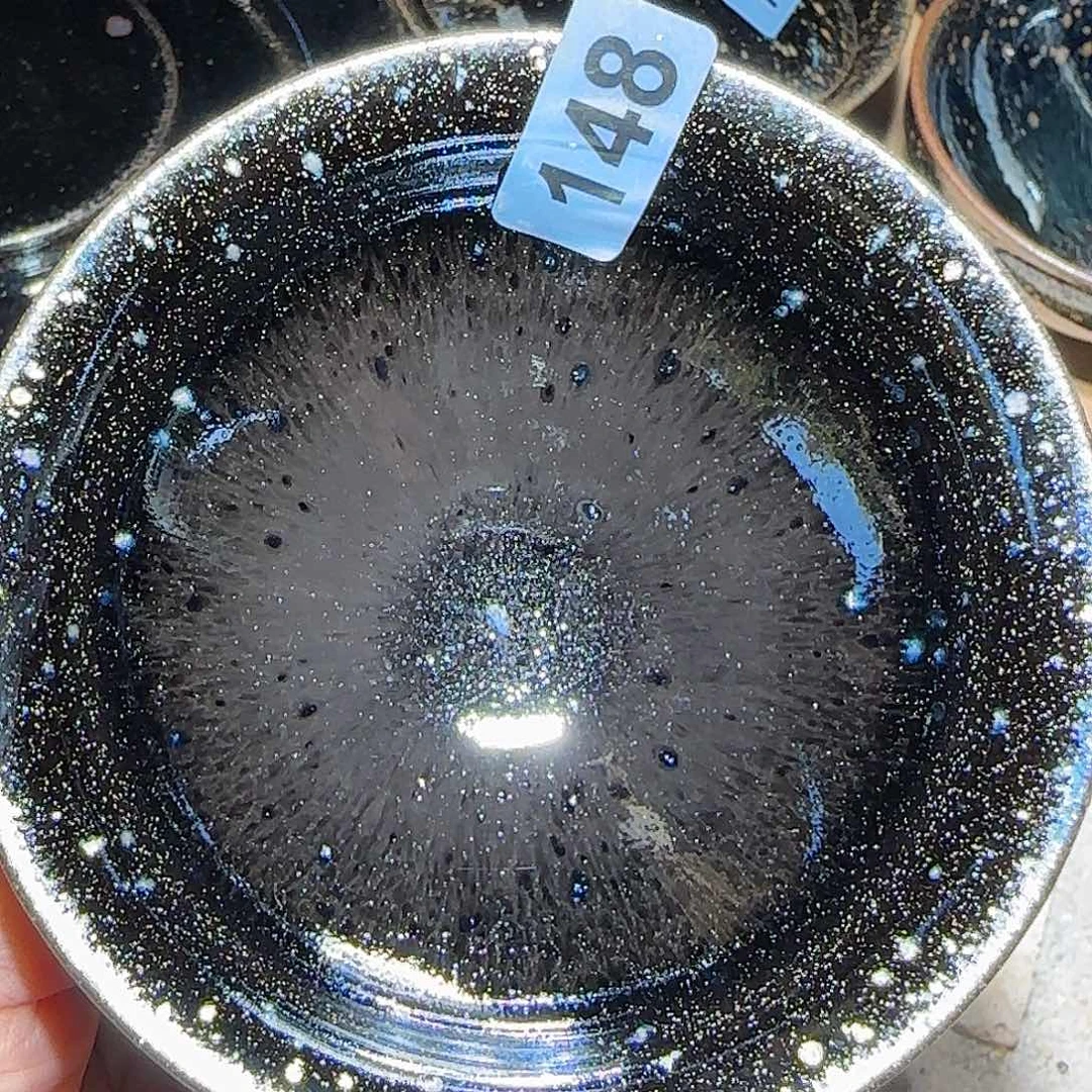 茶盏琢泥窑开窑柴烧