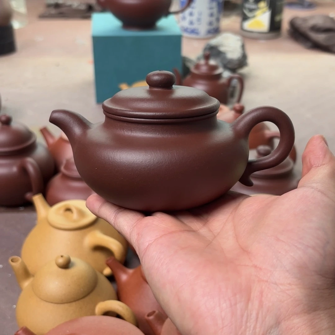 S***i茶壶紫砂半手工瑕疵