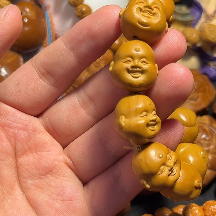 橄榄核手串/手链十分开心