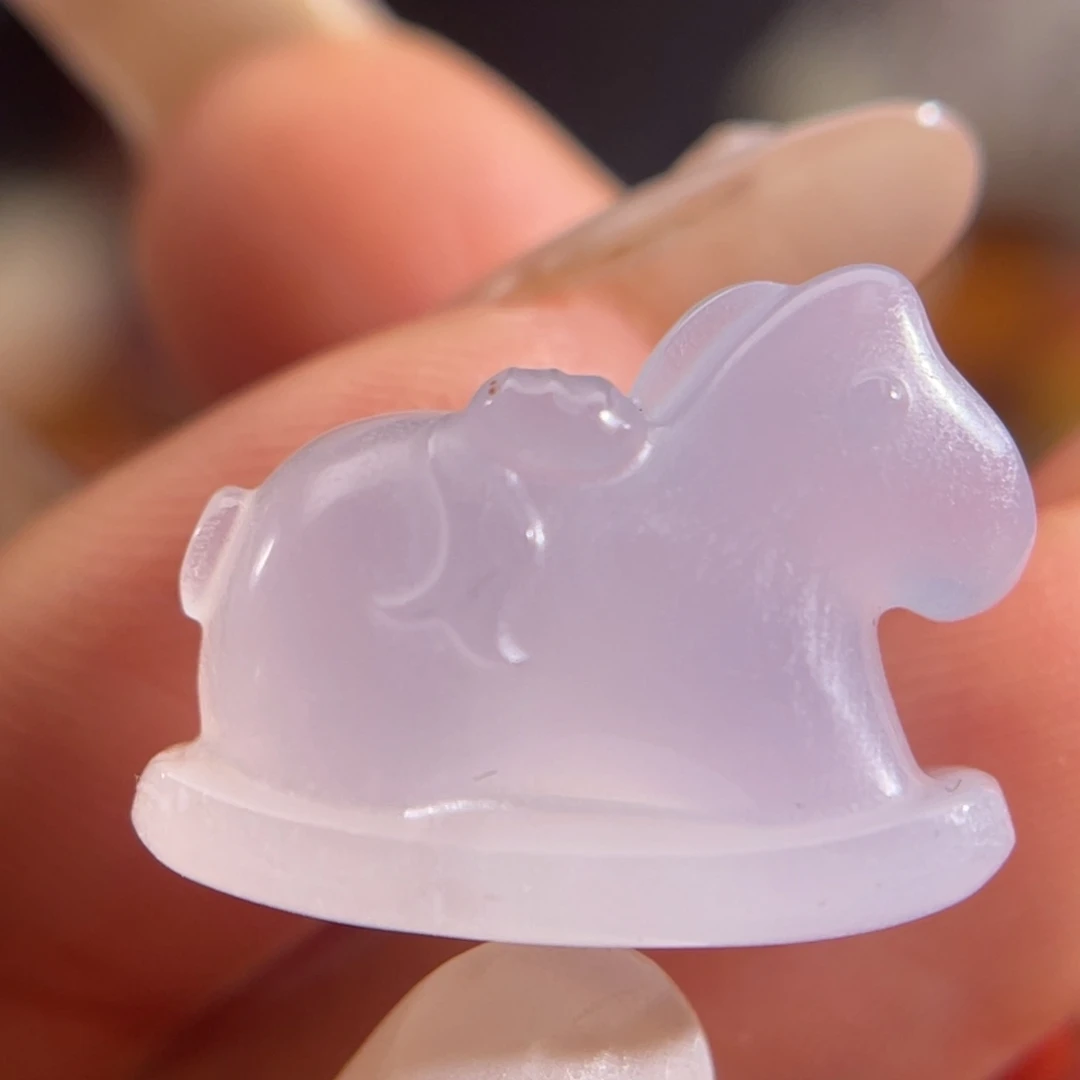 玛瑙/玉髓未镶嵌木马 20.1x9mm 不换退