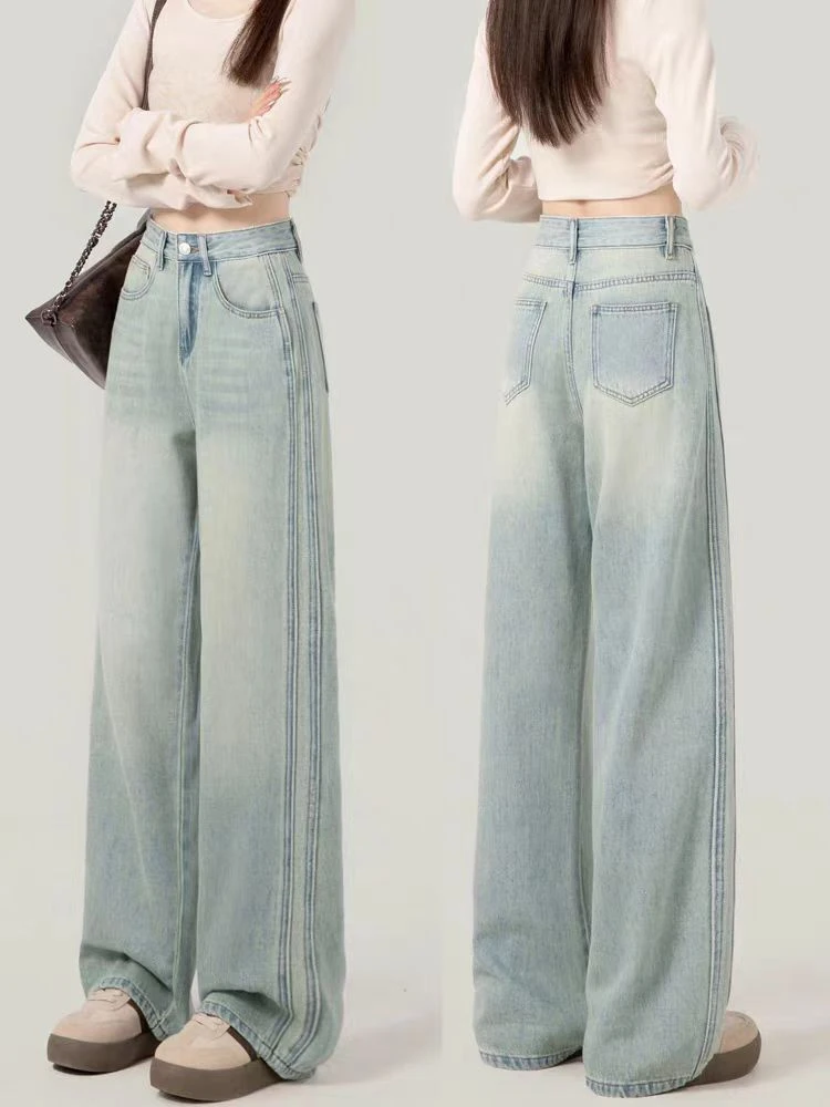 时尚显瘦百搭加绒牛仔裤