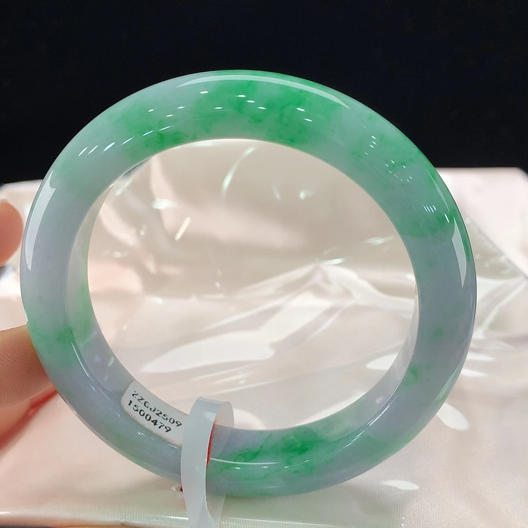 翡翠未镶嵌手镯0479