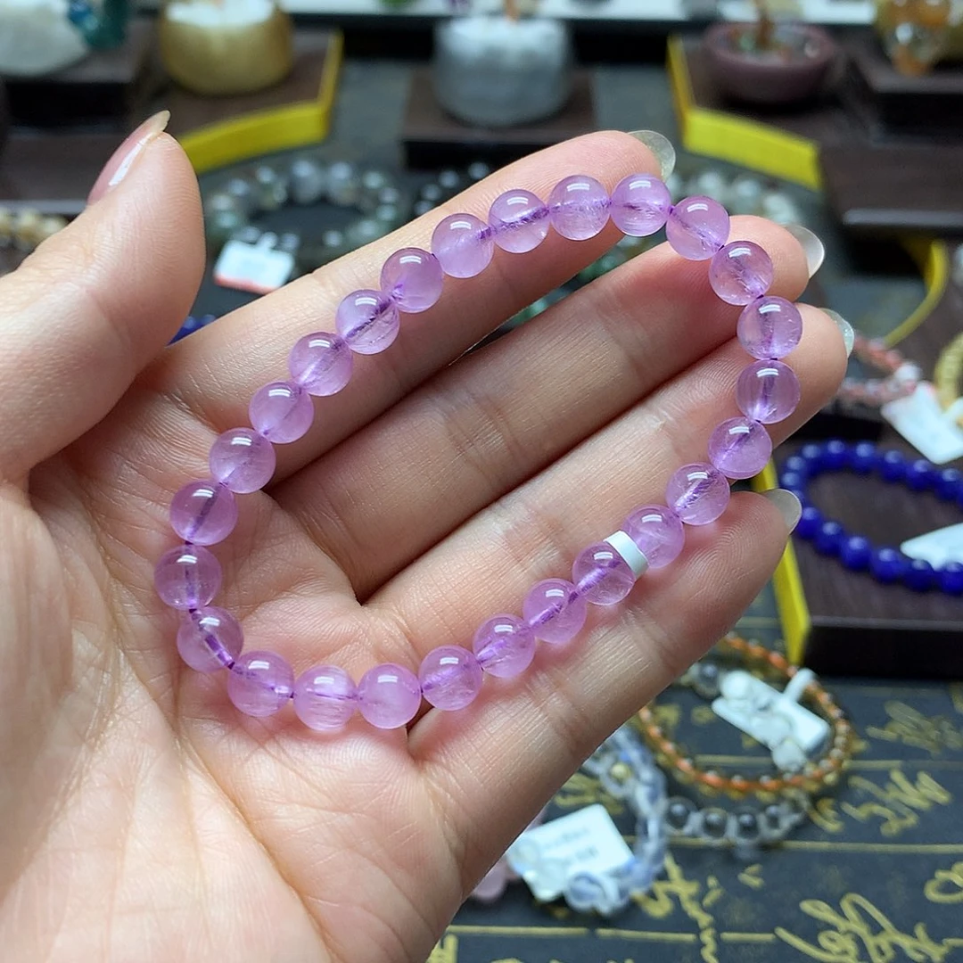 锂辉石手链未镶嵌