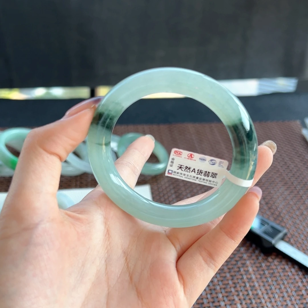 翡翠手镯未镶嵌31号 54.8