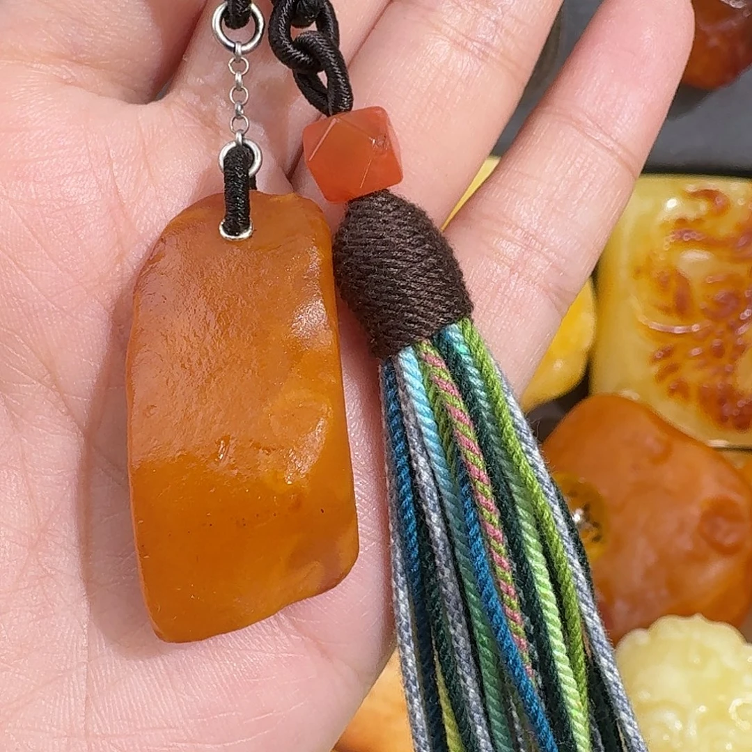 琥珀未镶嵌裸石我