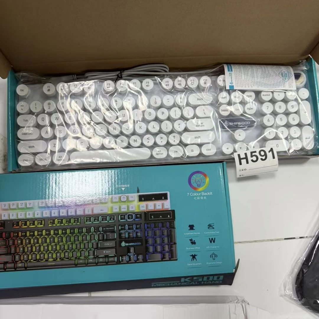 有线键盘适用于笔记本台式电脑电竞游戏办公