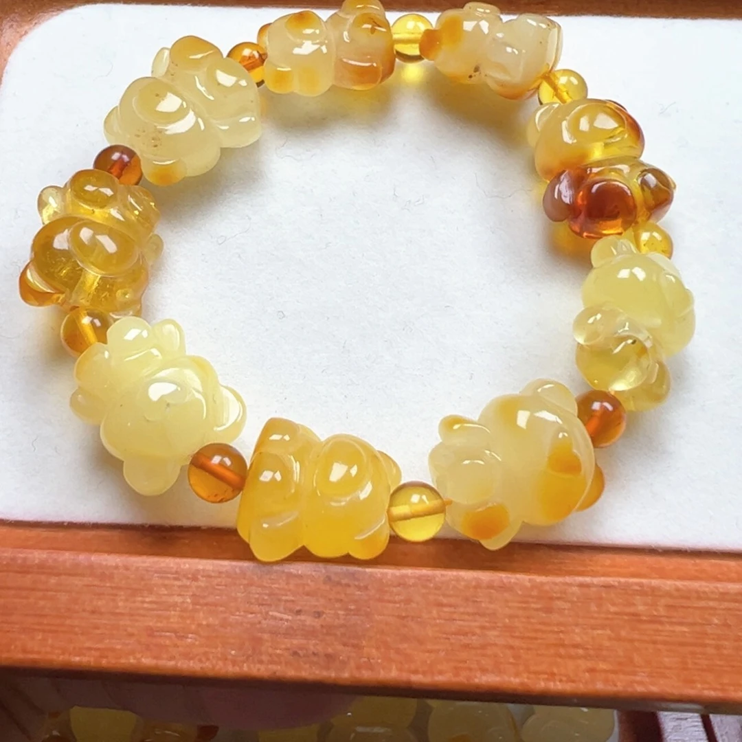 琥珀吊坠(不含链)未镶嵌