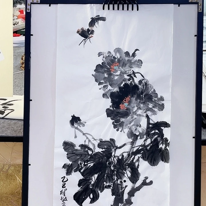 国画张圣敏先生纯手绘作品