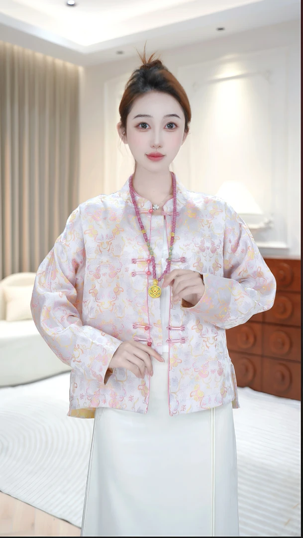 【 金粉世家】国风新中式女装气质上衣外套 SJ250354